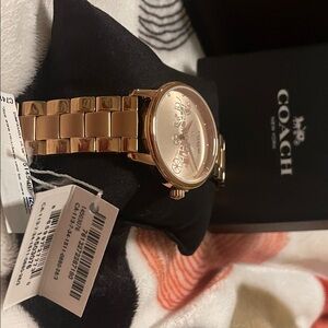 Coach Rose Gold Watch